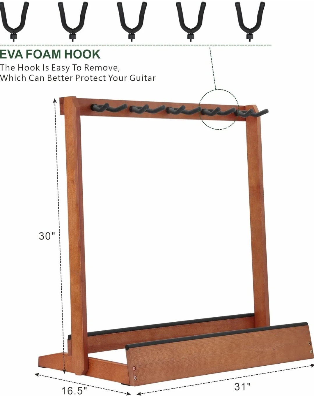 5-Guitar Display Stand - photo 4