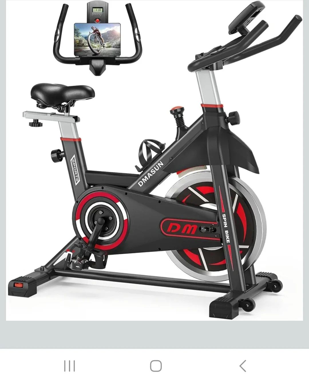 Almost new exercise bike