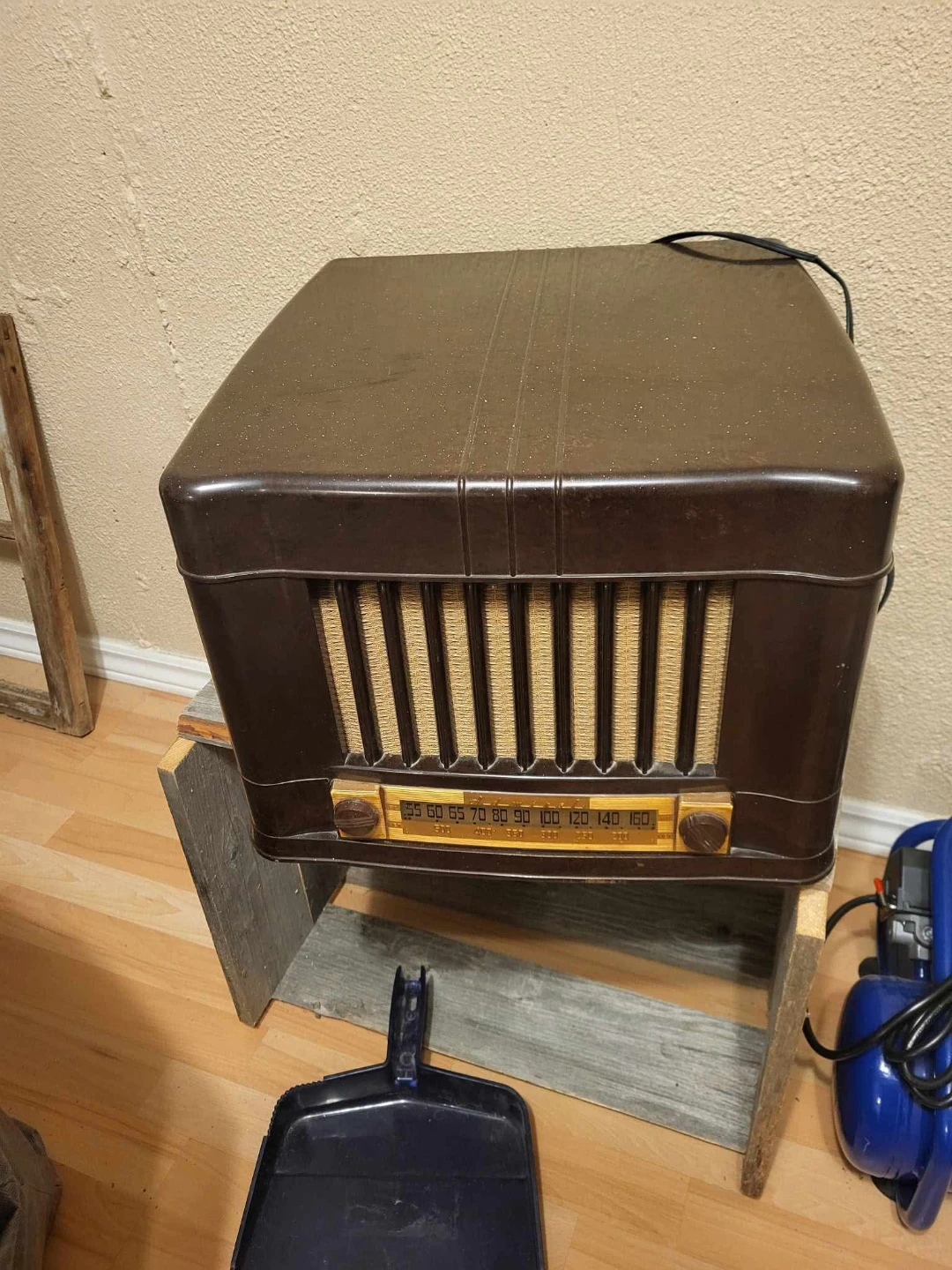 Antique Record Player Radio Combo