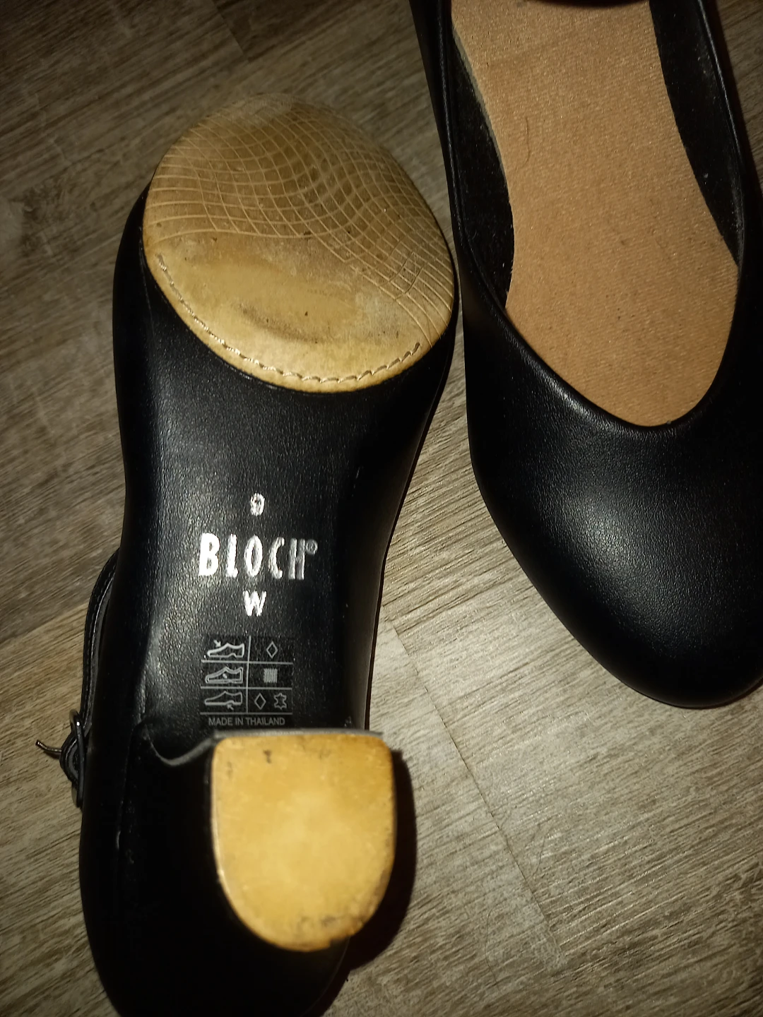 Bloch Black Tap Shoes Size W - photo 2
