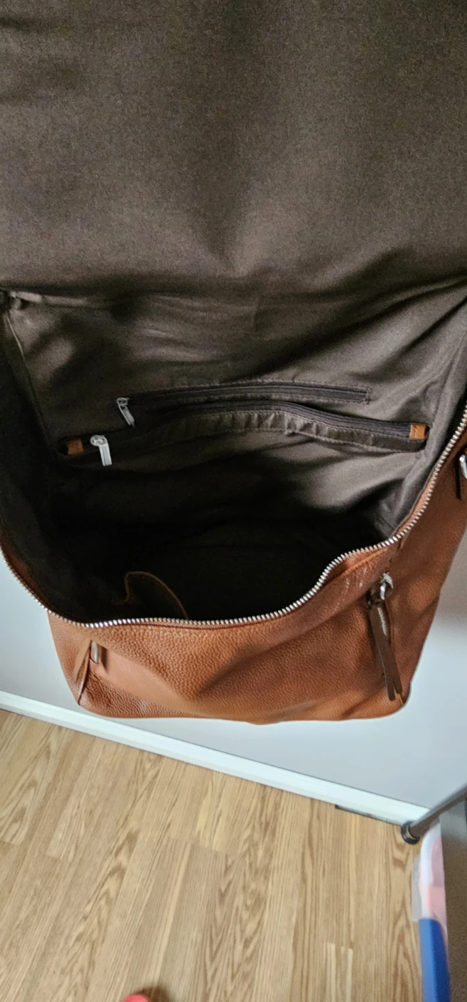 Brown Faux Leather Backpack Purse - photo 5
