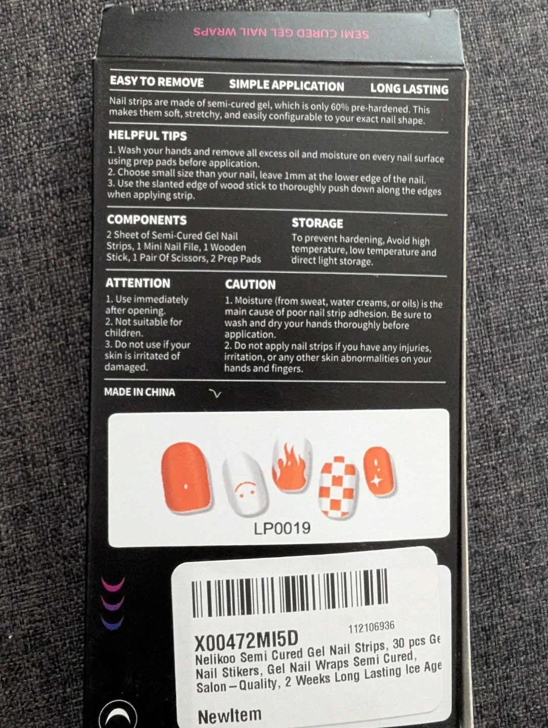 Semi Cured Gel Nail Wraps - photo 2
