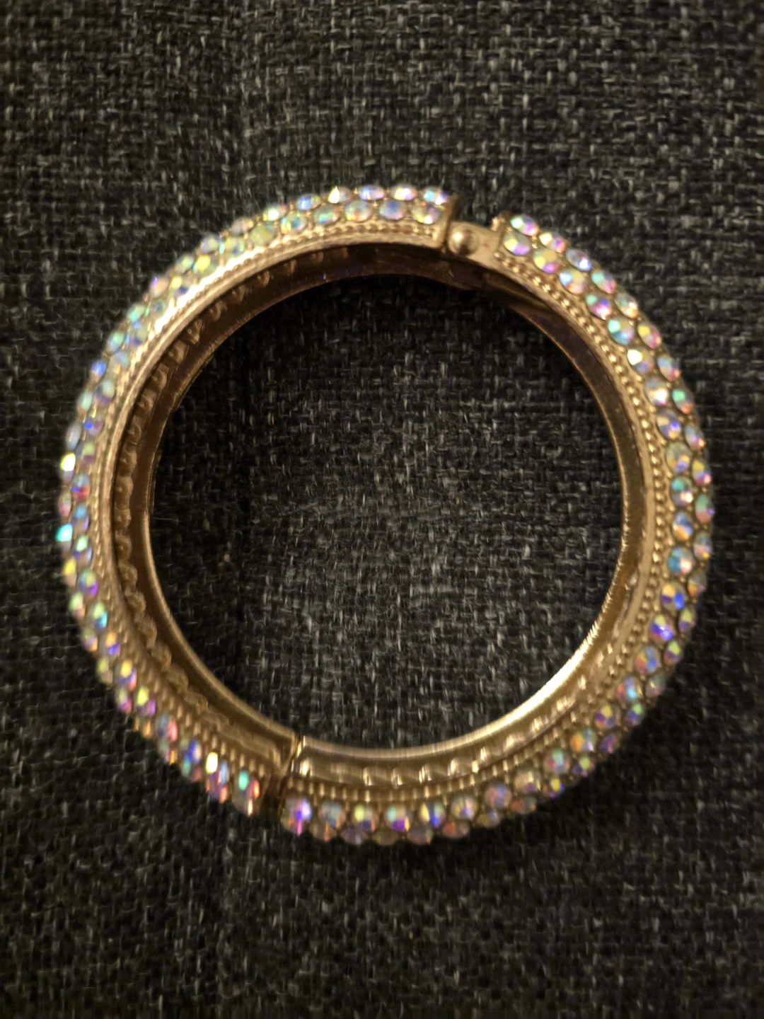 Sparkly iridescent Bangle Bracelet - photo 2