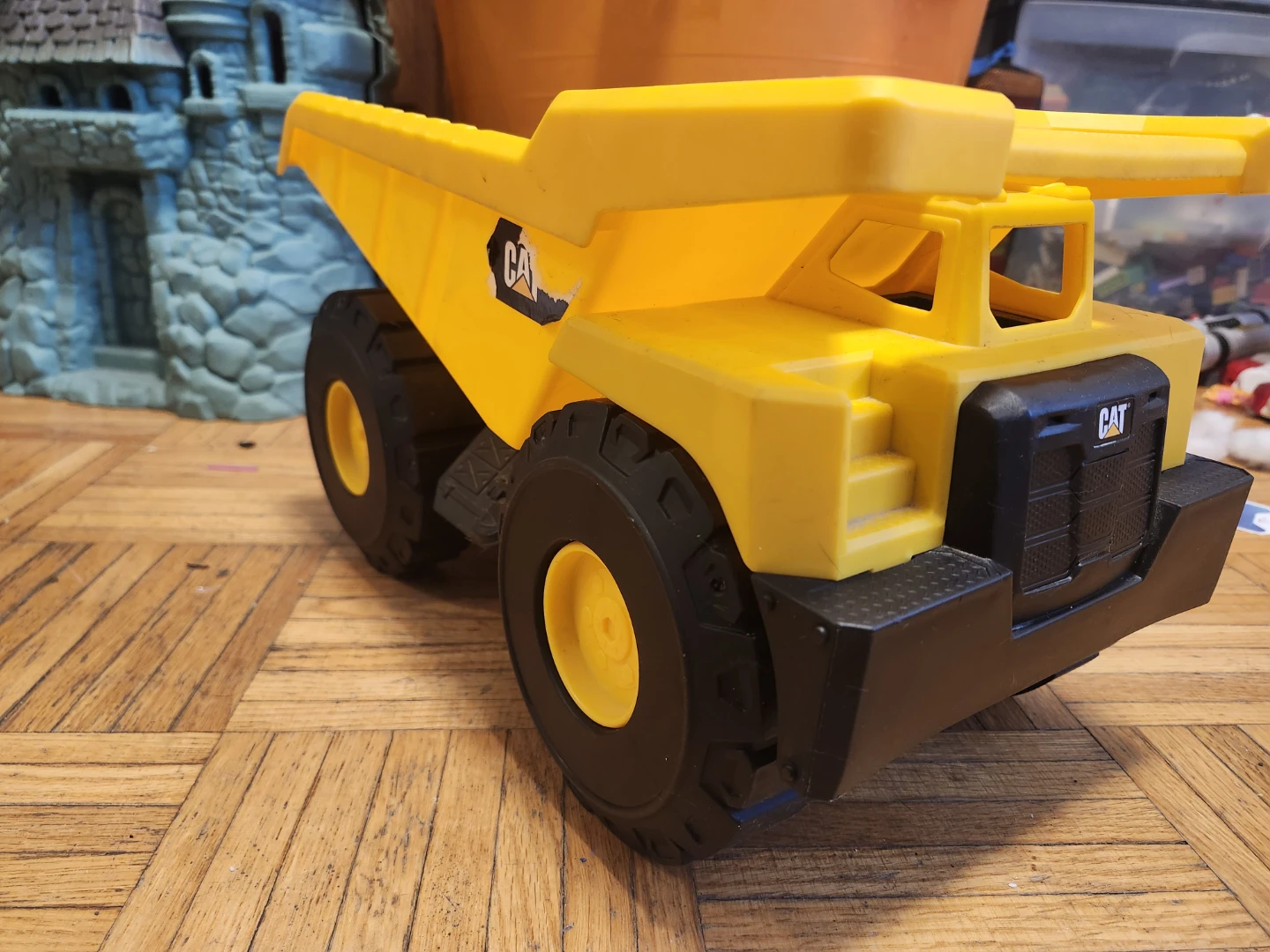 CAT Yellow Dump Truck Toy