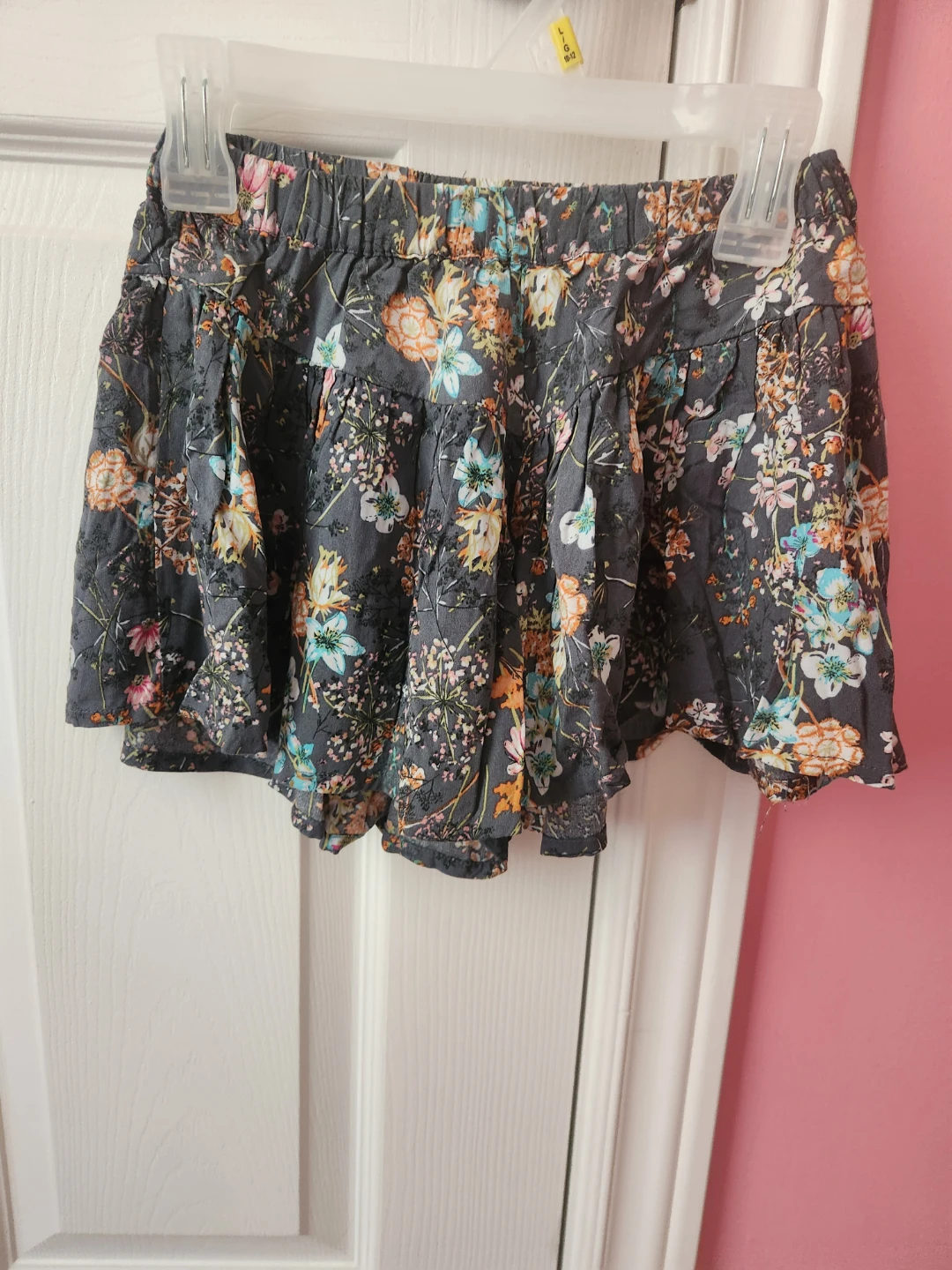Girl's Floral Skort