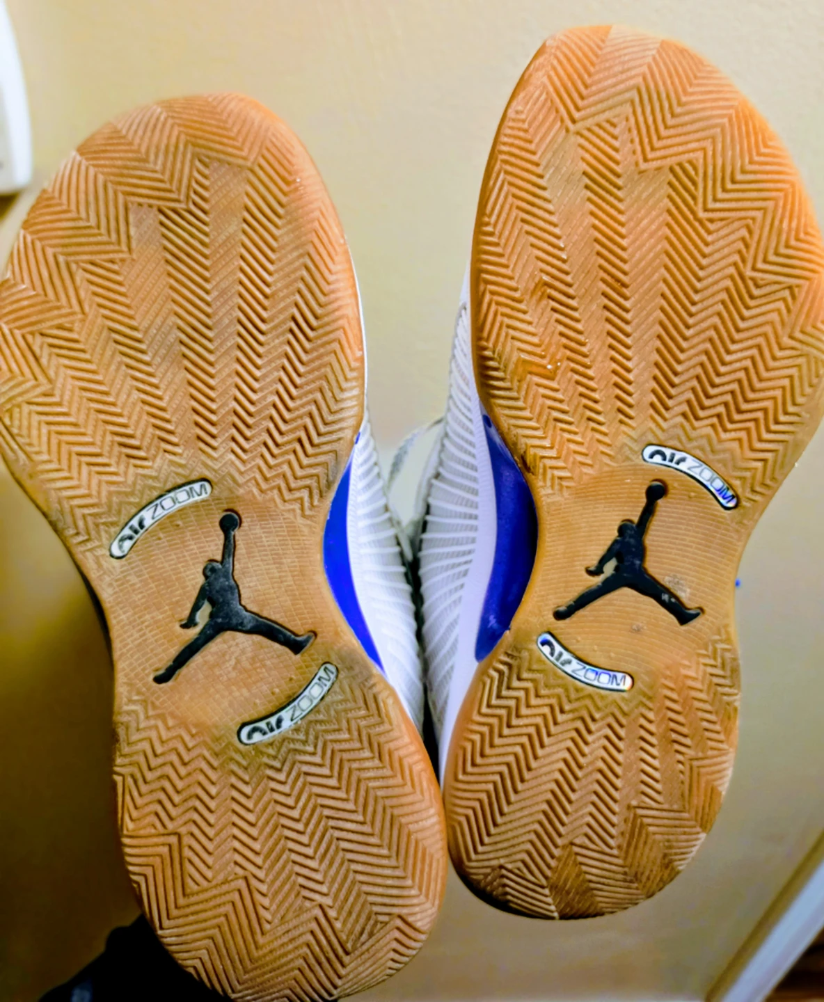 Air Jordan XXXV (35) White/Blue Men's Basketball Shoes - photo 3