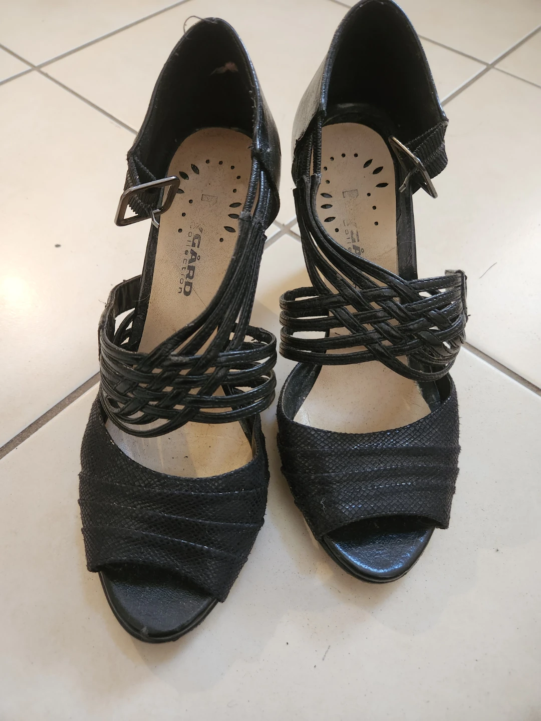 GAGO Collection Black Heels Size 7.5M