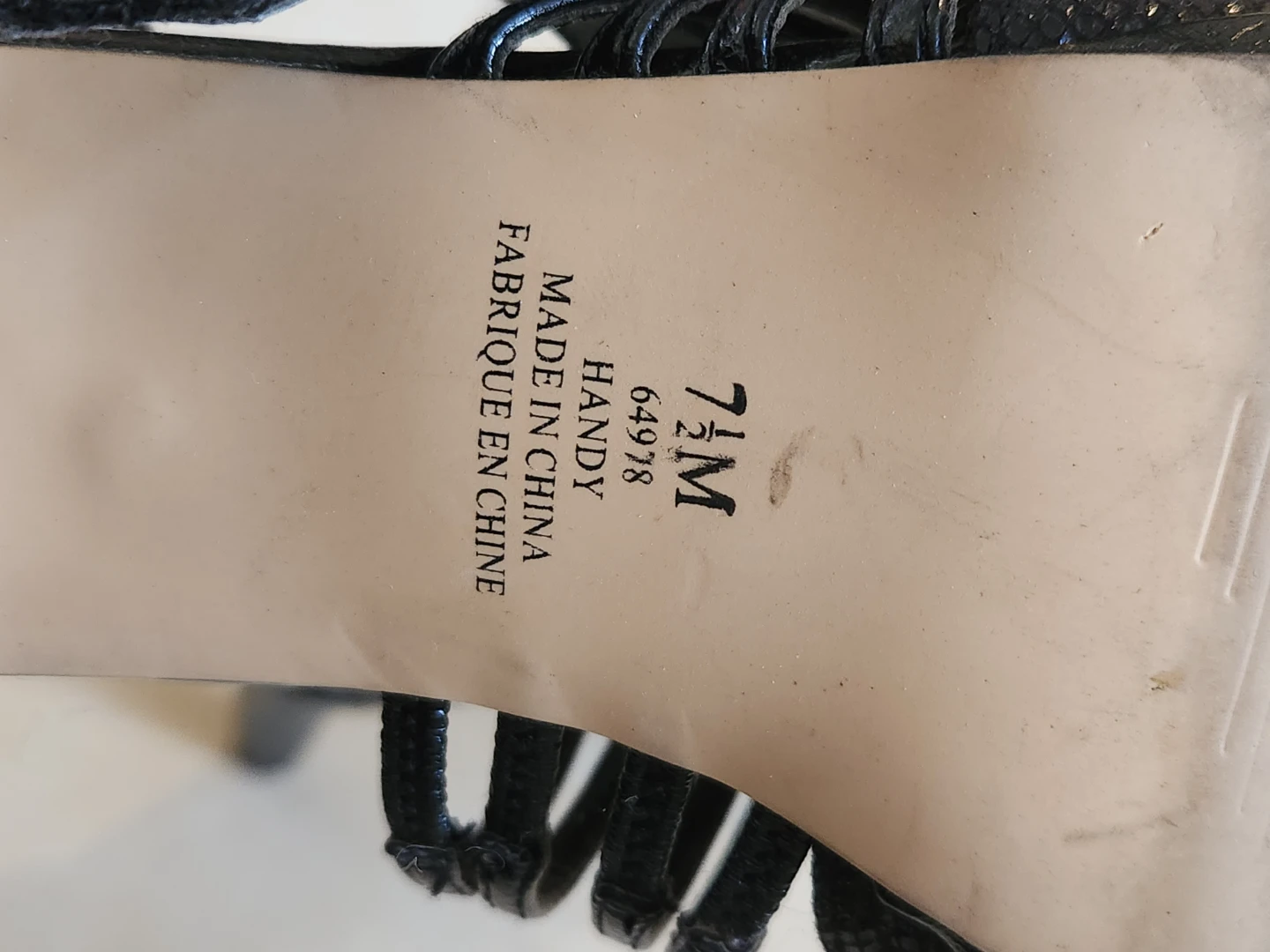 GAGO Collection Black Heels Size 7.5M - photo 3