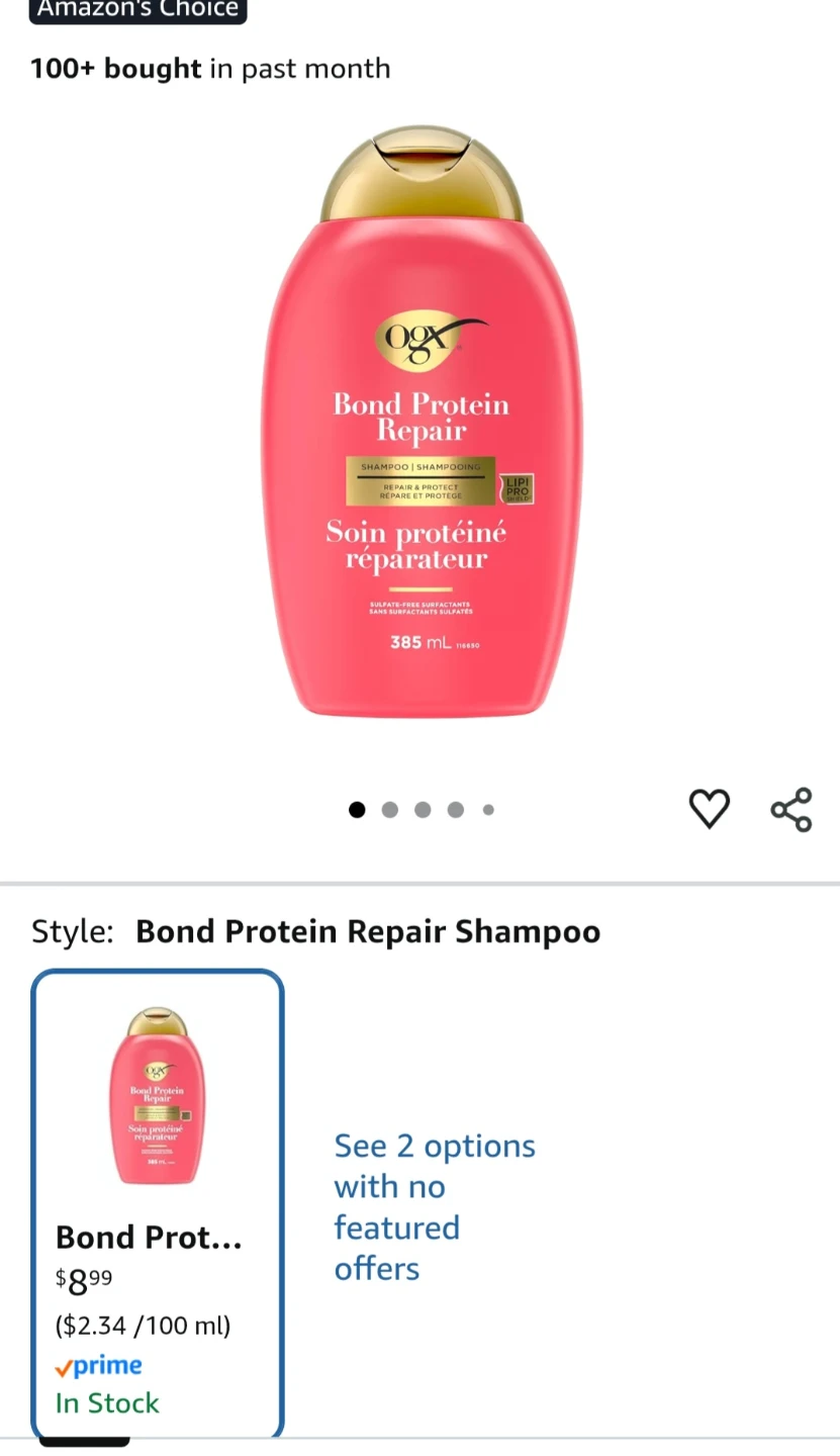 OGX ProGrowth + Peptide Conditioner 385 mL - photo 2