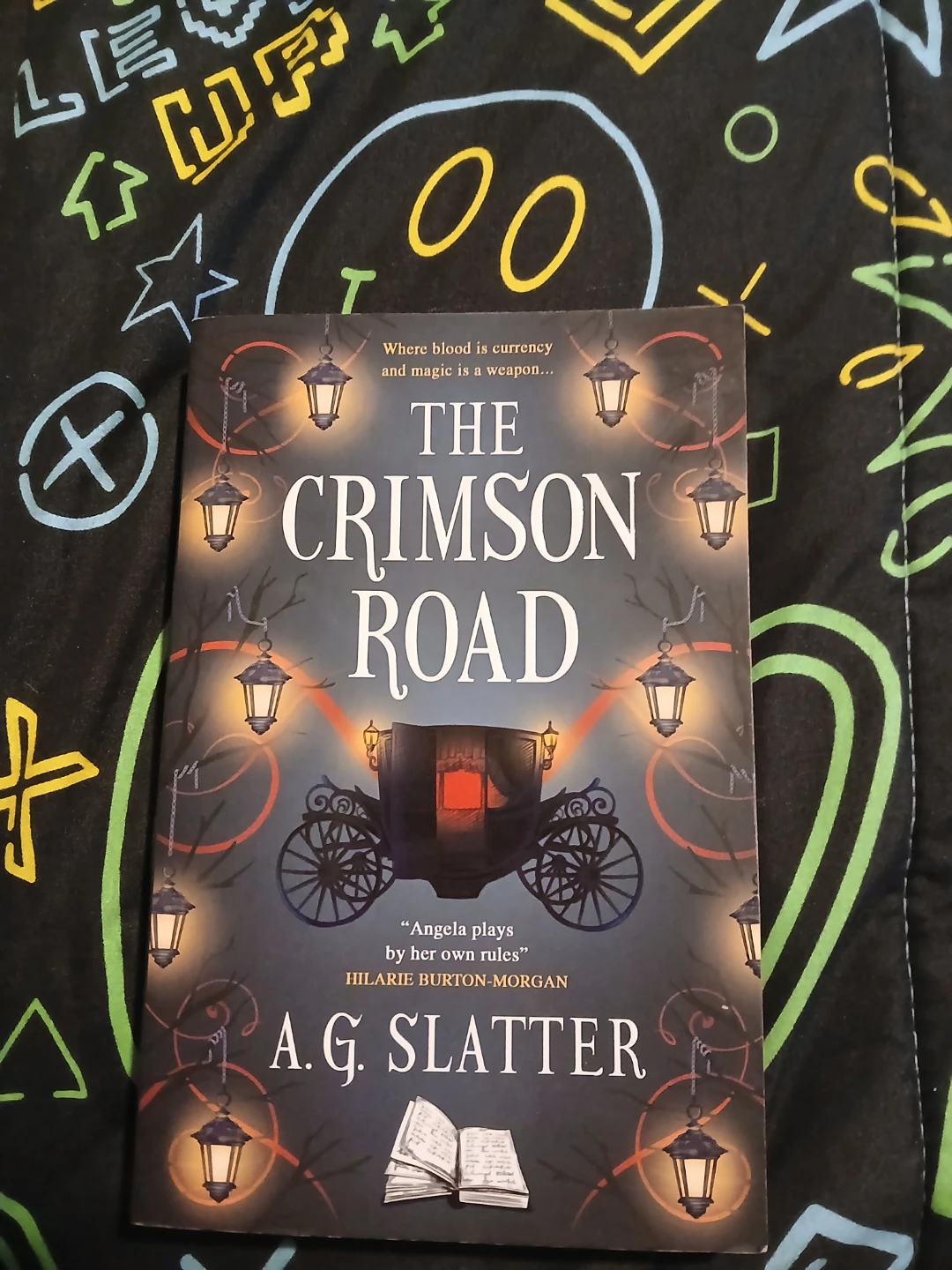 The Crimson Road by A.G. Slatter - Fantasy Novel