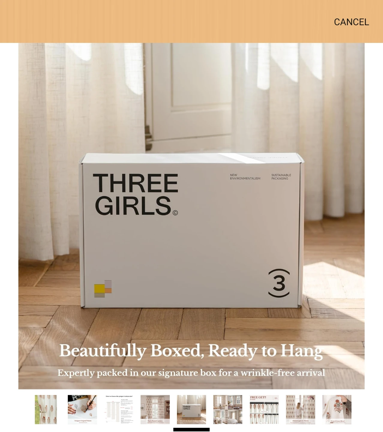 Three Girls Pinch Pleated Curtains with Designer Pattern - photo 5