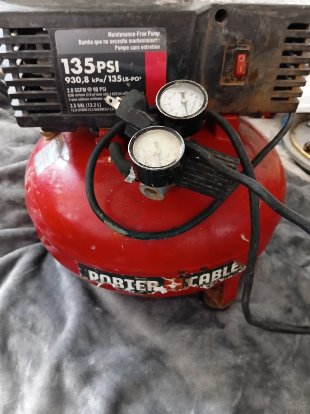 Porter-Cable 3.5 Gallon Air Compressor