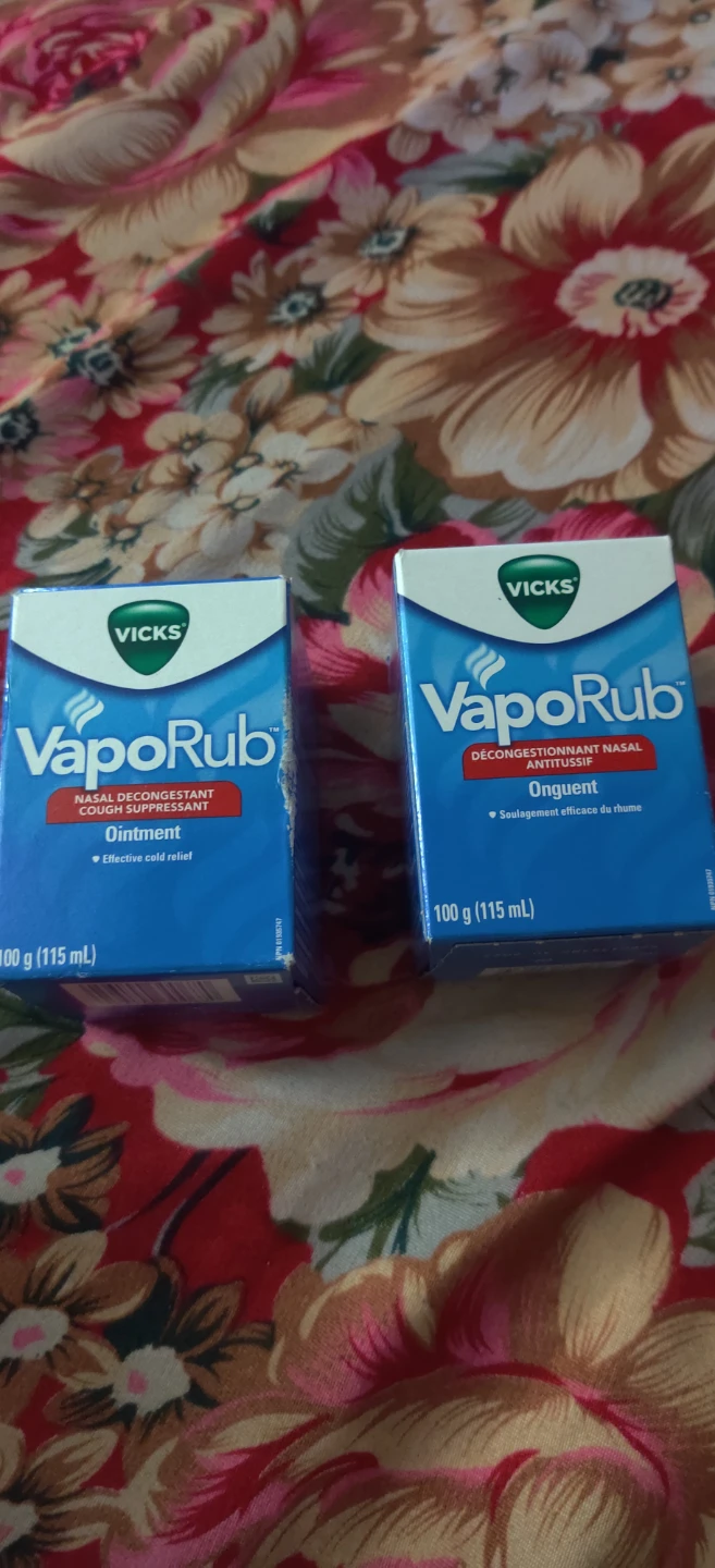 Vicks VapoRub Nasal Decongest Ointment (100g)x2