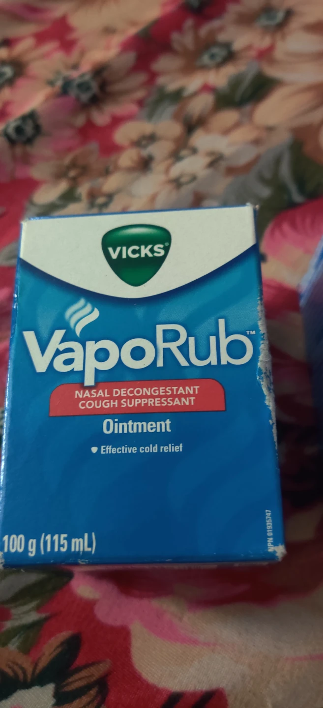 Vicks VapoRub Nasal Decongest Ointment (100g)x2 - photo 2