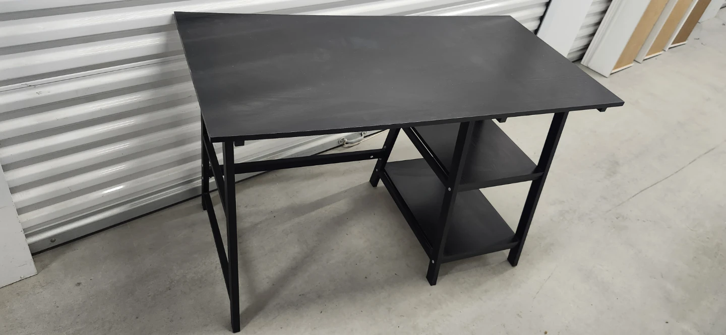 Desk with shelf - photo 4