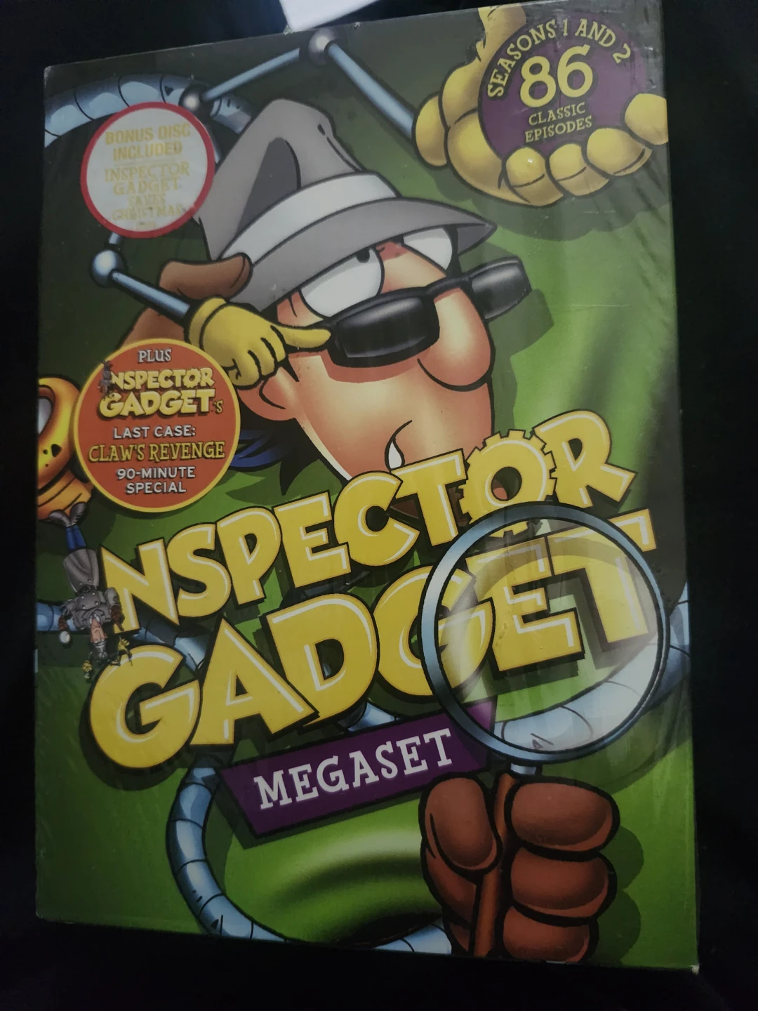 Inspector Gadget Megaset DVD - Seasons 1 & 2, 86 Episodes
