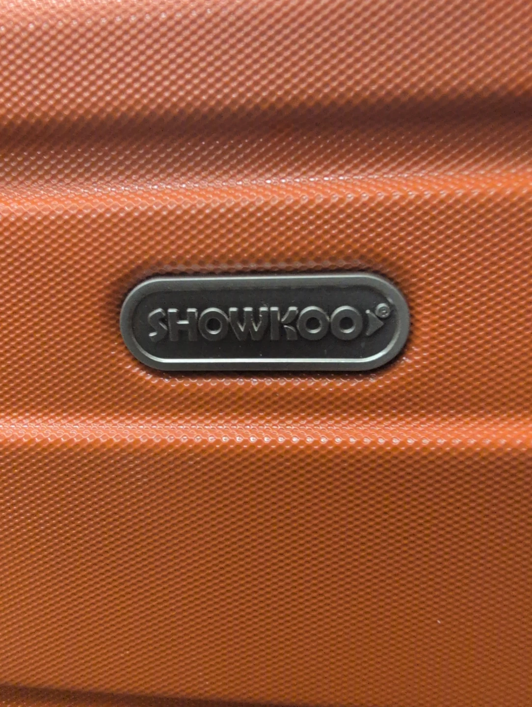 SHOWKOO Orange Hardside Spinner Suitcase - photo 2
