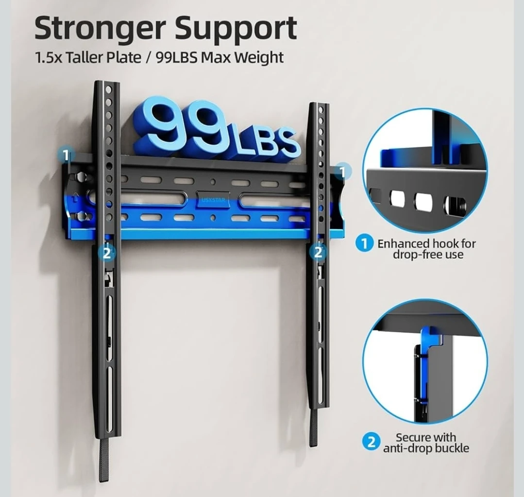 Fixed TV Wall Mount for 26"-60" TVs - photo 3