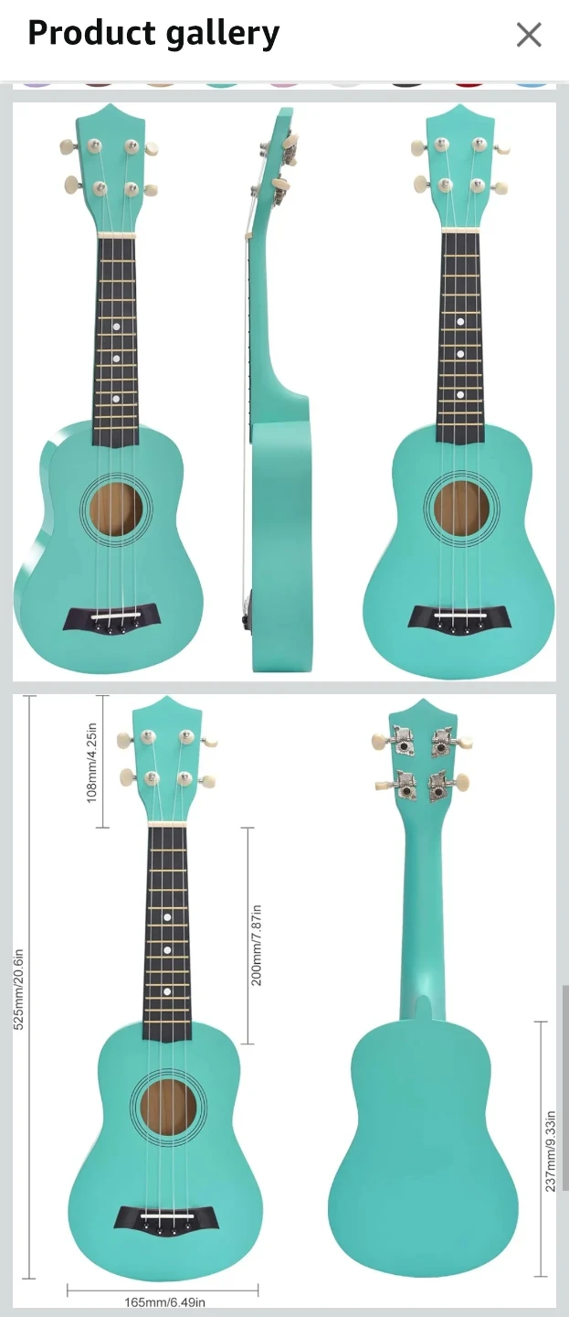 21" Soprano Ukulele 🎵 - photo 4