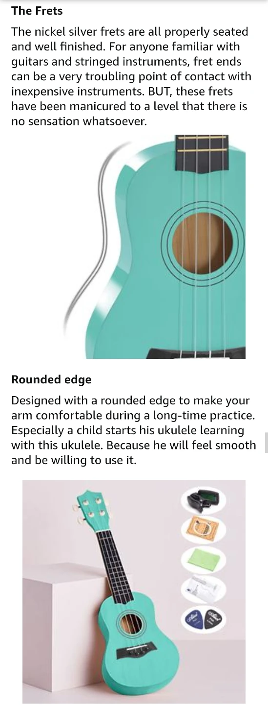 21" Soprano Ukulele 🎵 - photo 5