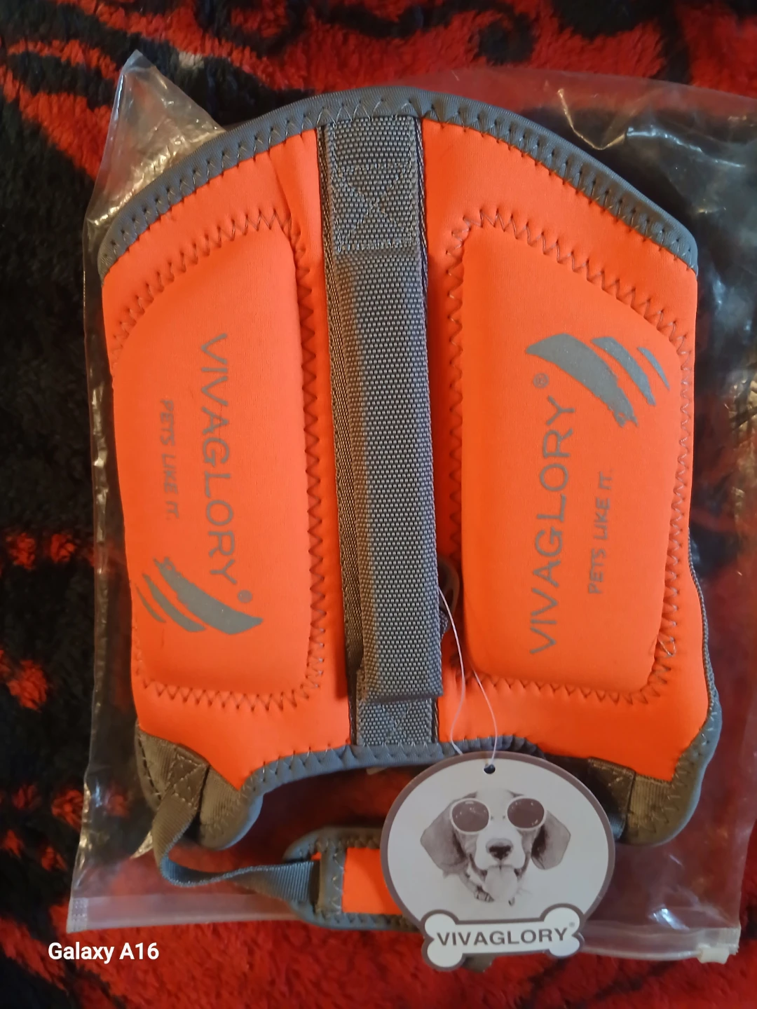 Vivaglory Pet Life Jacket Vest - Orange - Size XS - photo 2