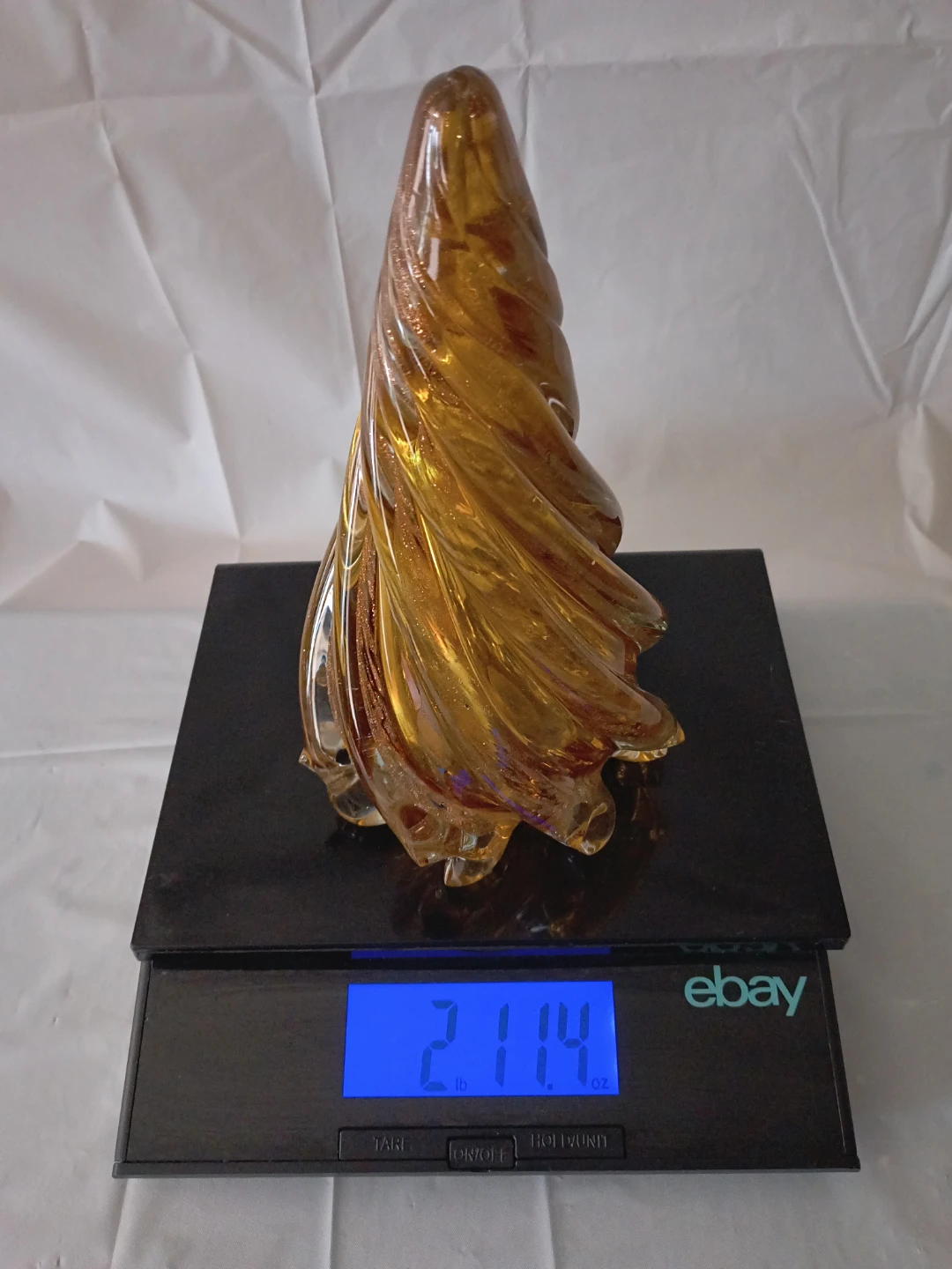 Beautiful Set of Amber Glitter Design Trees - photo 5