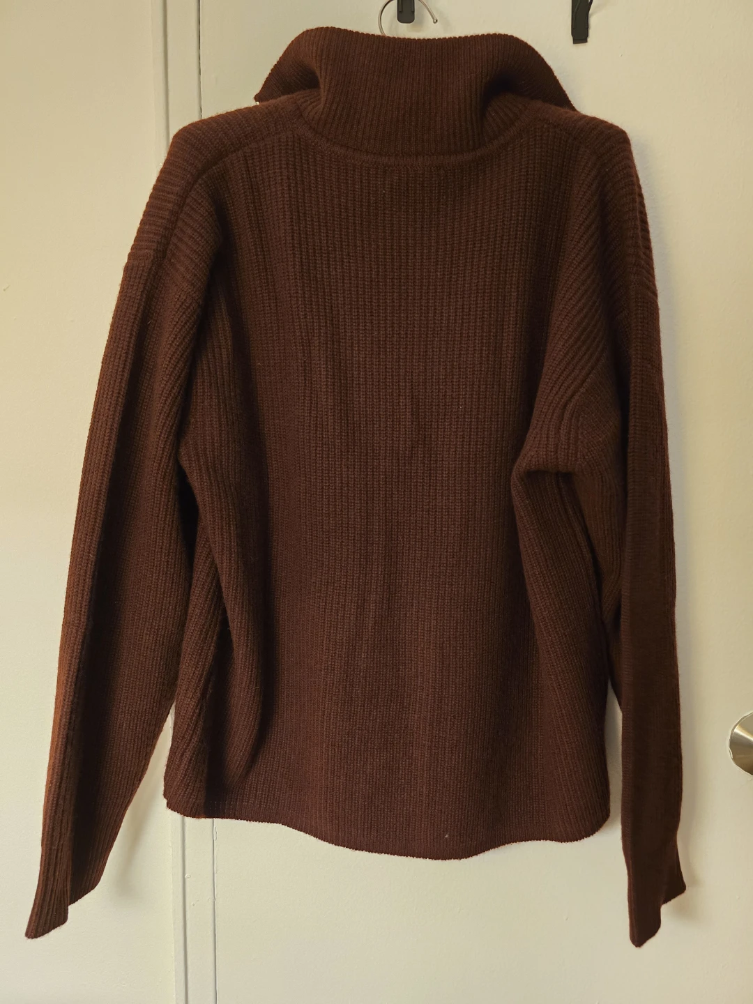 Quince Mongolian Cashmere Fisherman Quarter Zip Sweater - photo 2