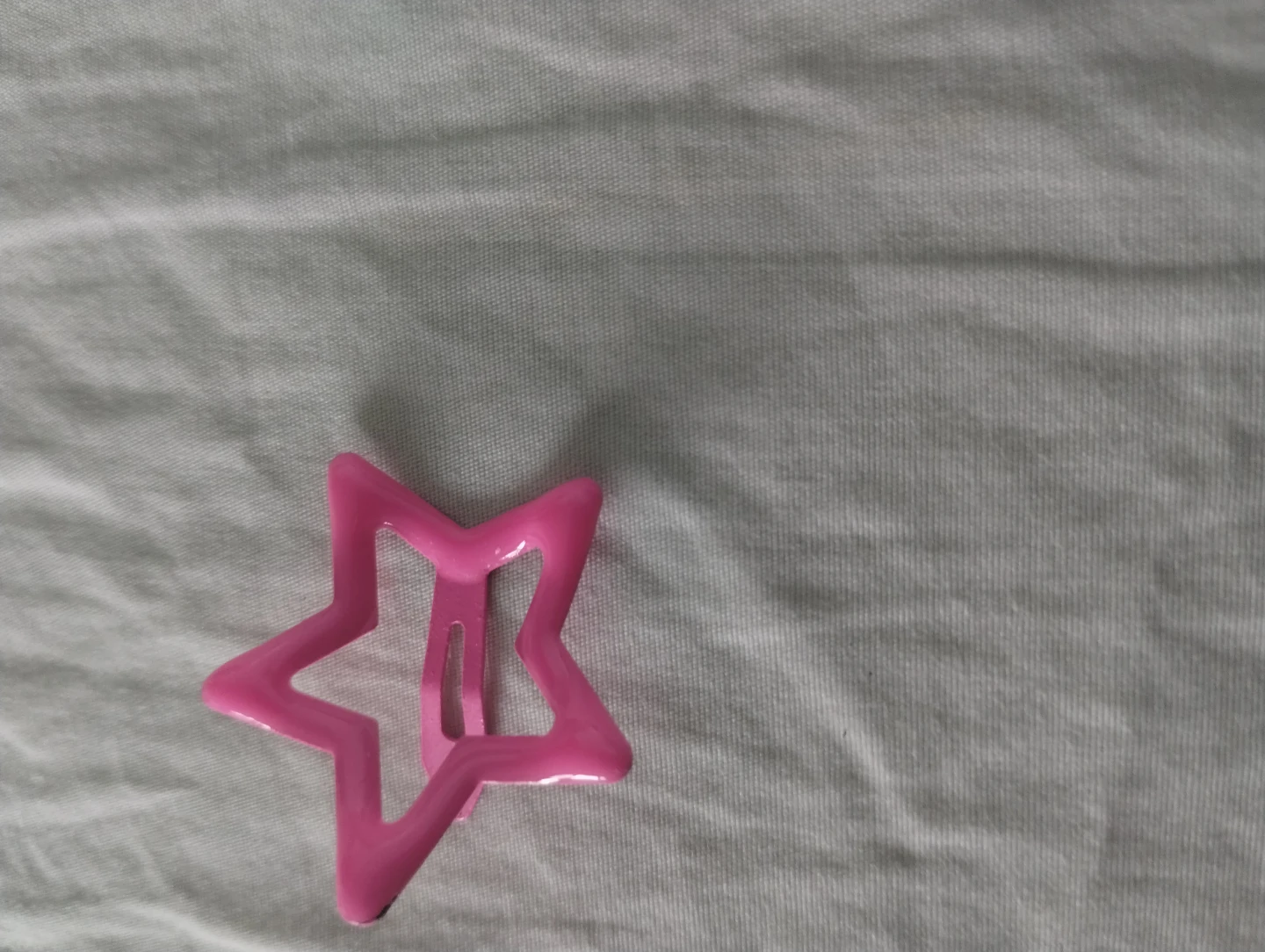 Pink Star Hair Clip