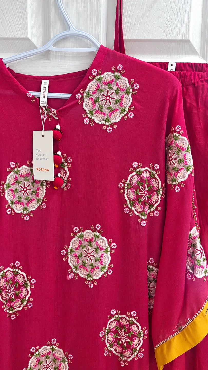Ethnic Brand new tagged, Chiffon embroidered Kaftaan - photo 3