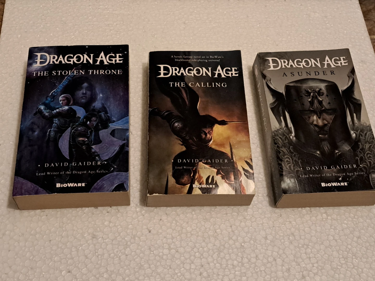 4 Dragon Age  paperback novels - photo 2