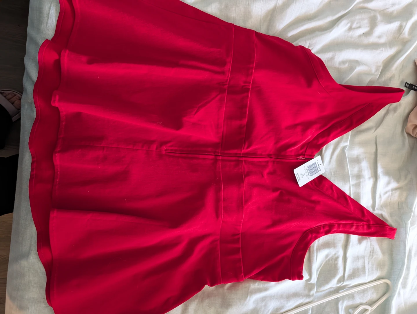 Torrid Red V-Neck Tank Top - Size 3X - photo 3