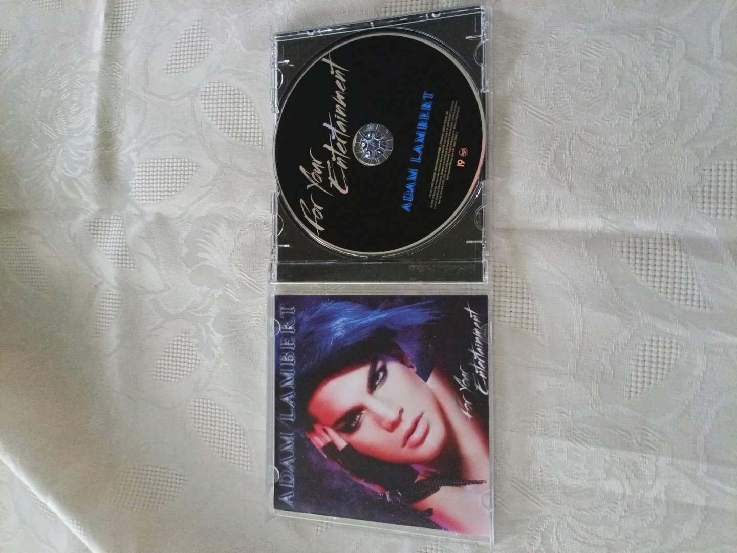 Adam Lambert For Your Entertainment CD