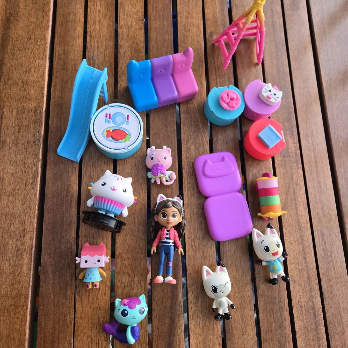 Gabby doll house toy lot