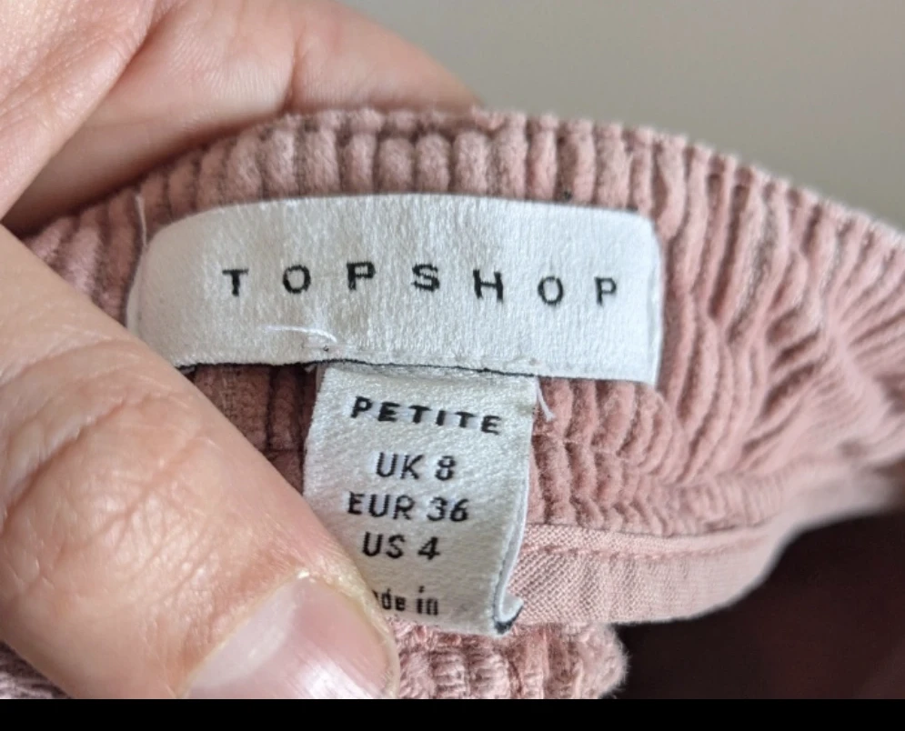 TOPSHOP Petite Corduroy Mini Skirt - photo 3