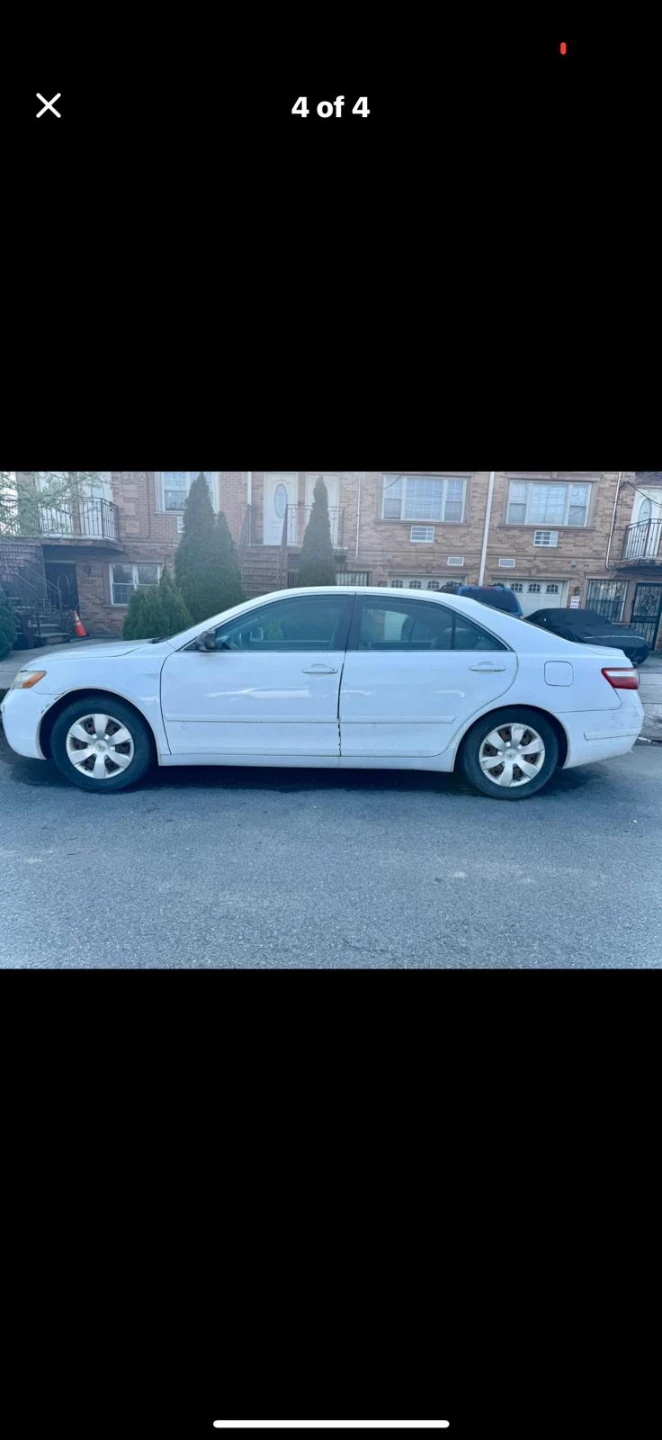 2008 Toyota Camry LE Sedan White