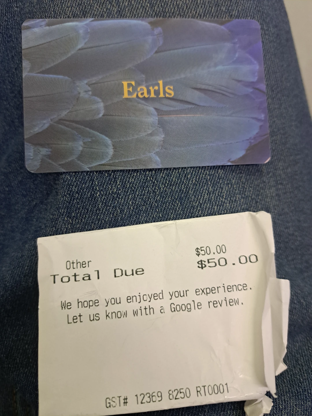 Earls $50 Gift Card