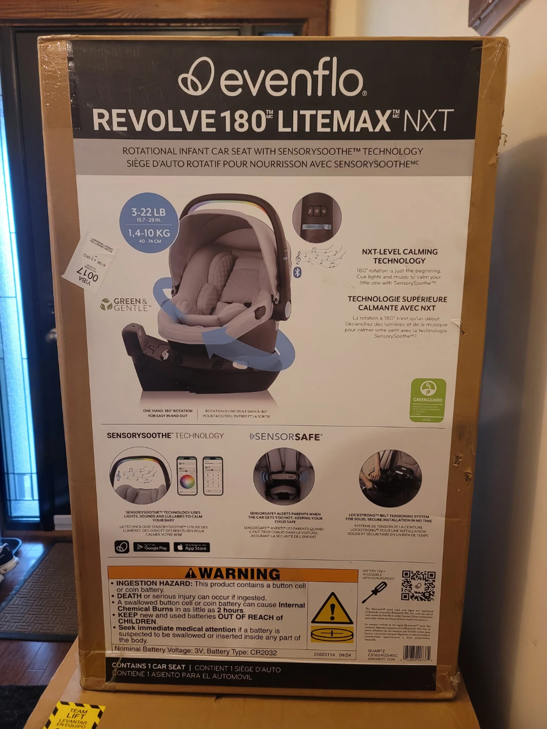Brand New Evenflo Revolve180 LiteMax NXT - photo 2