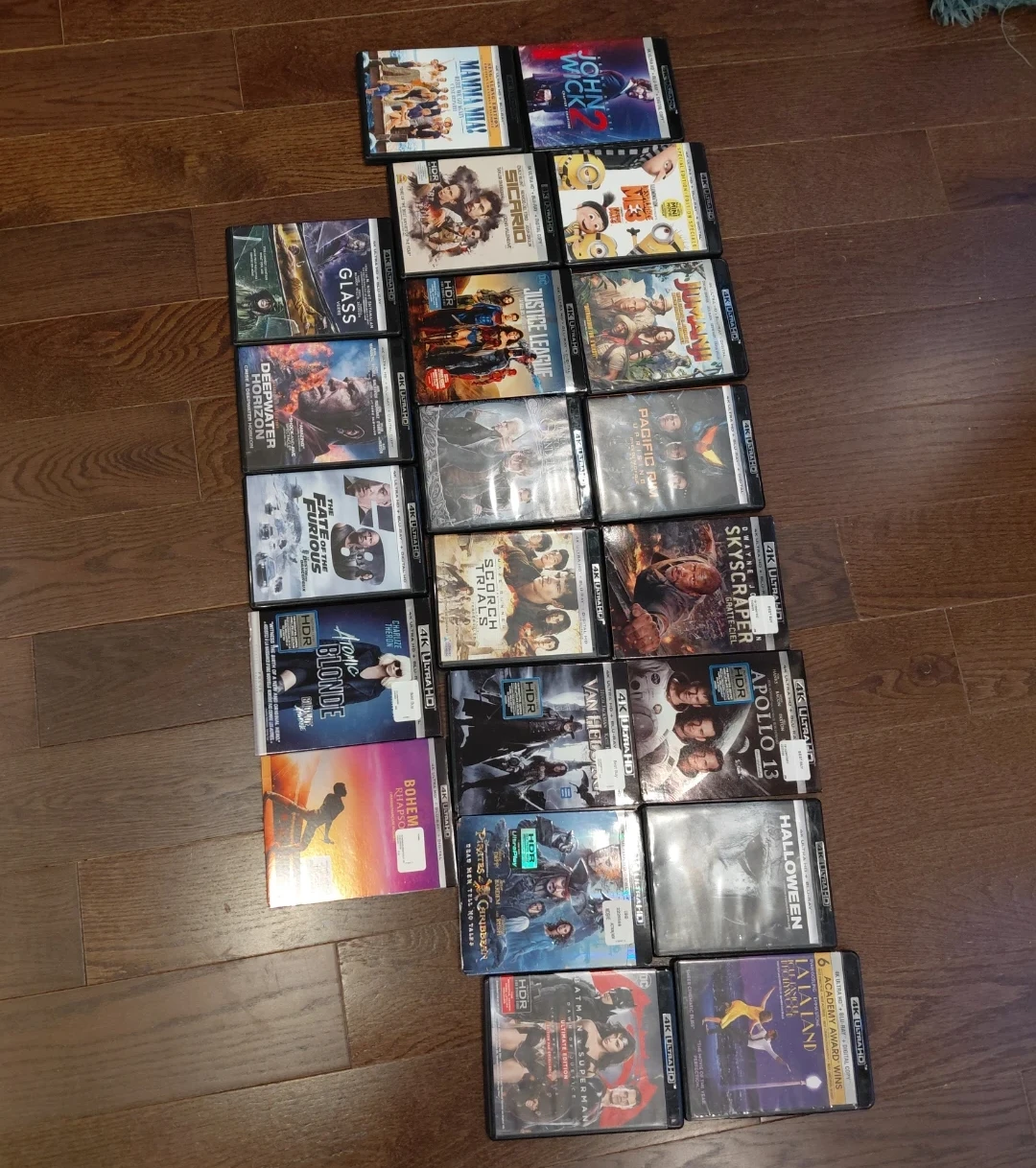 Collection of 4K Ultra HD Movies