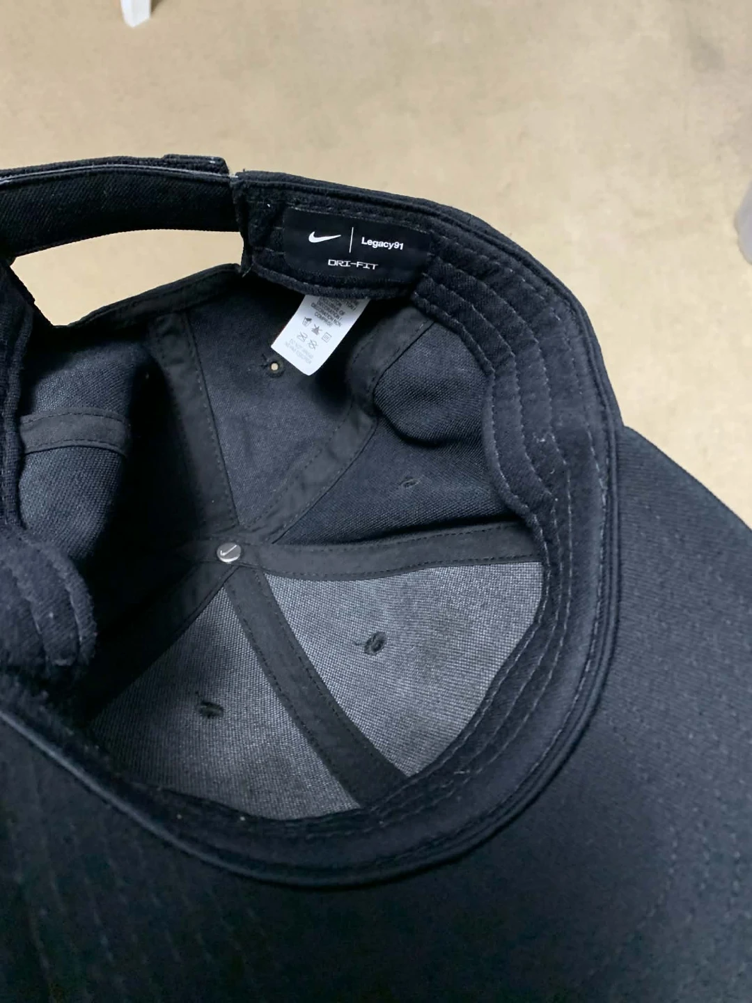 Nike Legacy91 DRI-FIT Baseball Cap - Black - photo 3