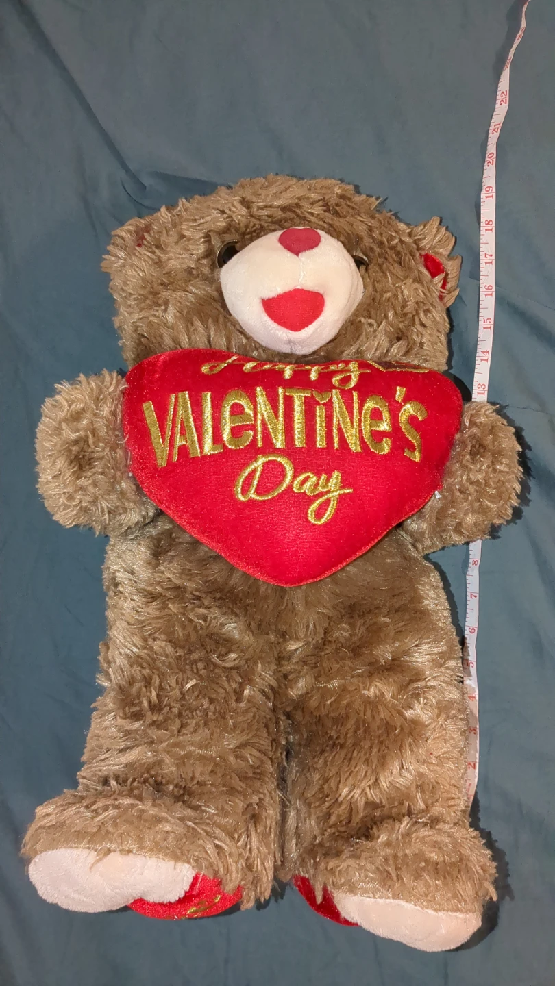 Valentine's Day Teddy Bear with Heart - photo 3