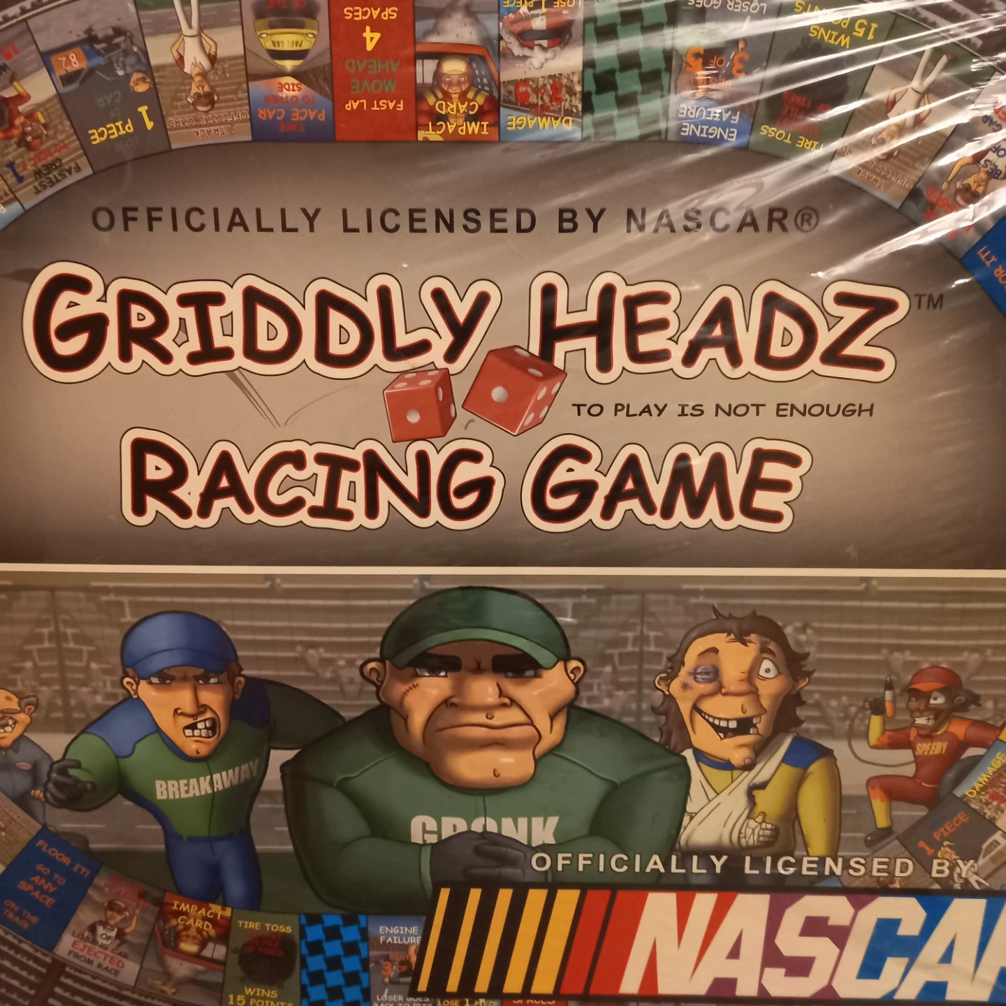 Griddly Headz Racing Game