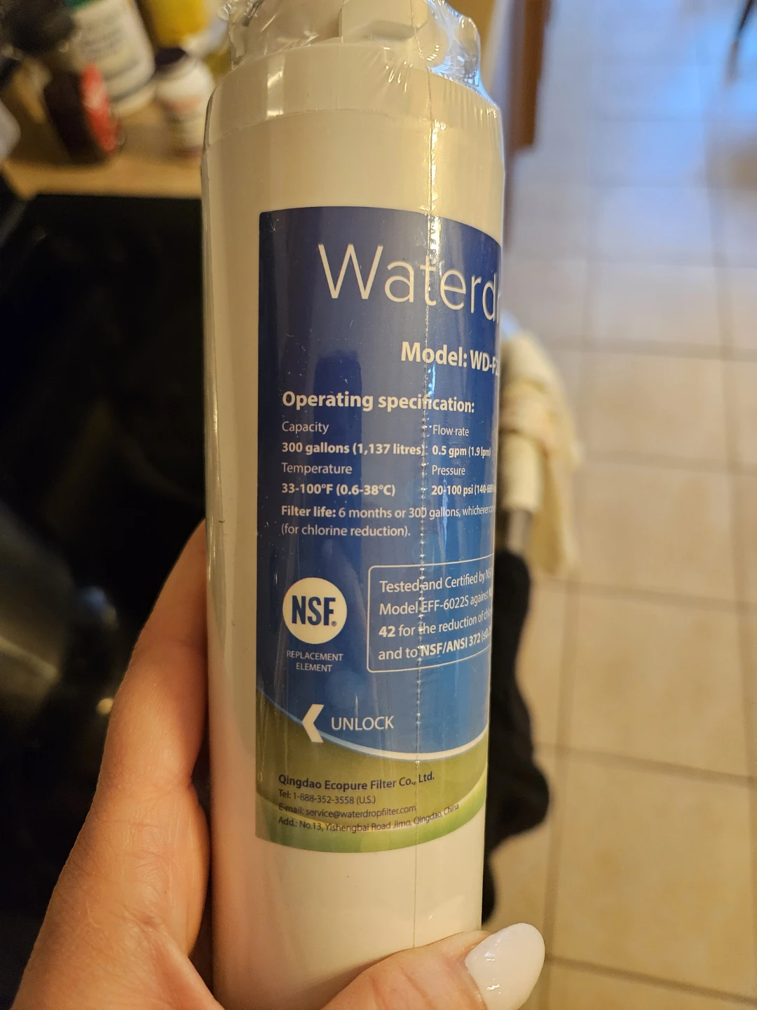 Waterdrop WD-F22 Water Filter