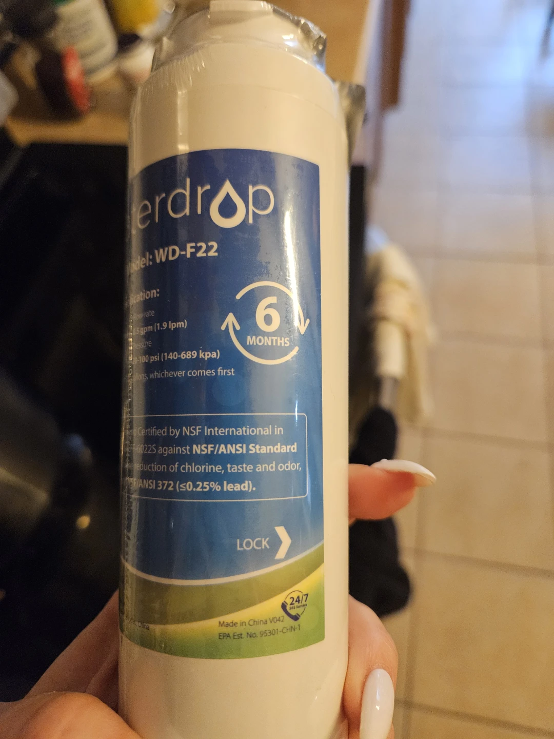 Waterdrop WD-F22 Water Filter - photo 2