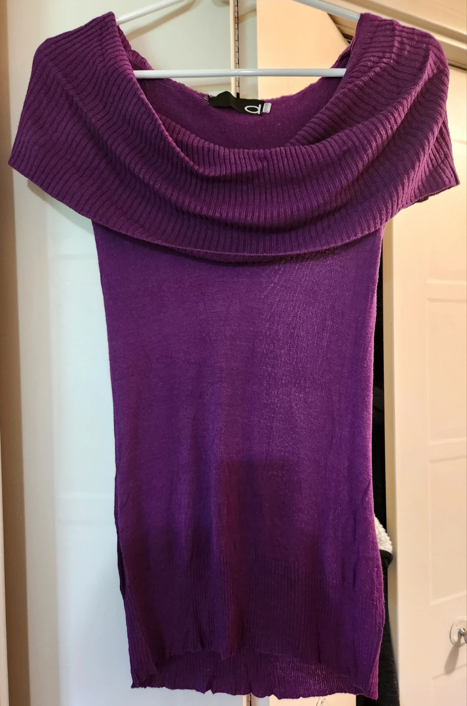 USED ~ Vintage Dynamite Cowl Neck Top, M