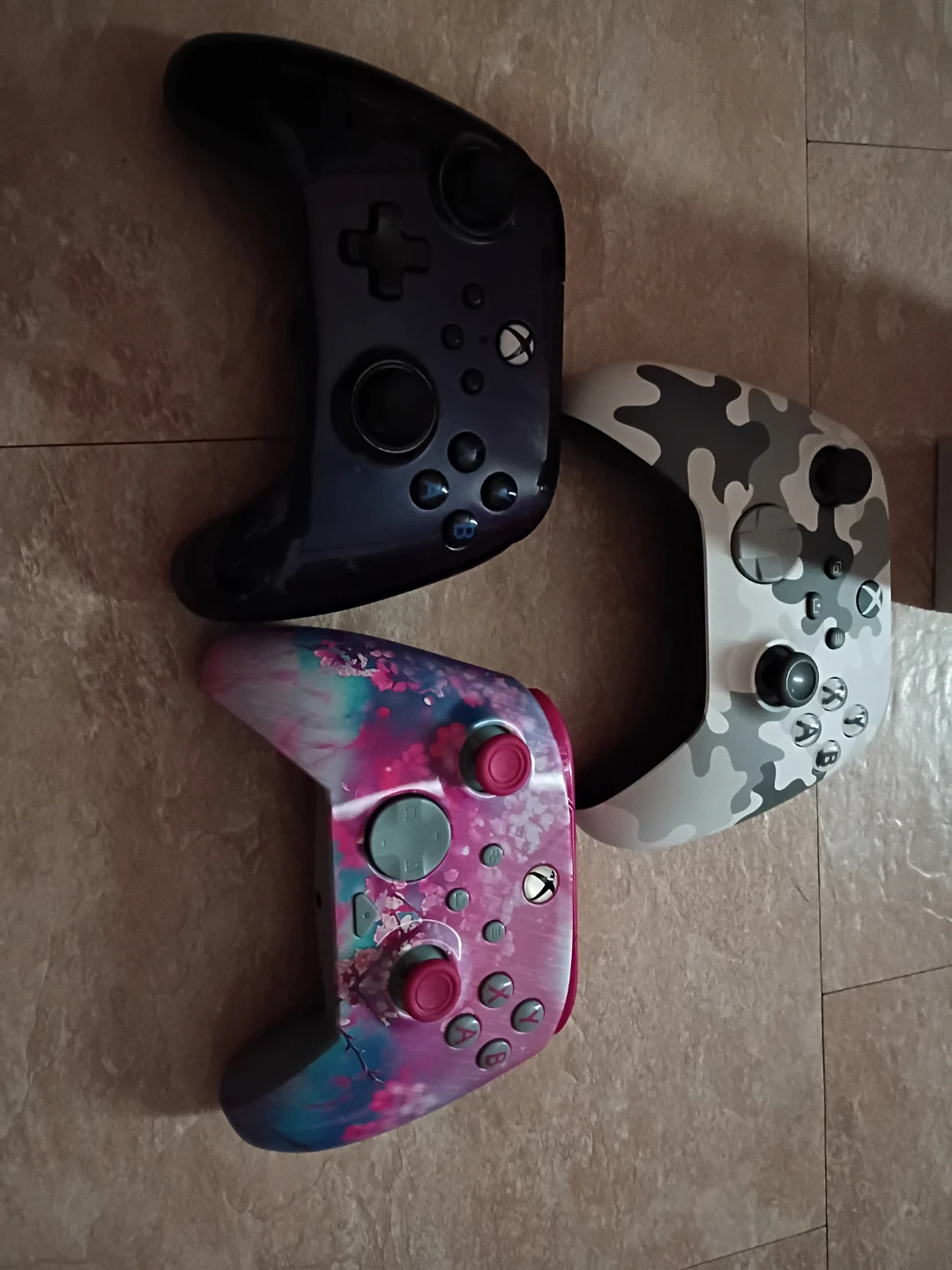 Xbox Series S Console with 3 Controllers - photo 3