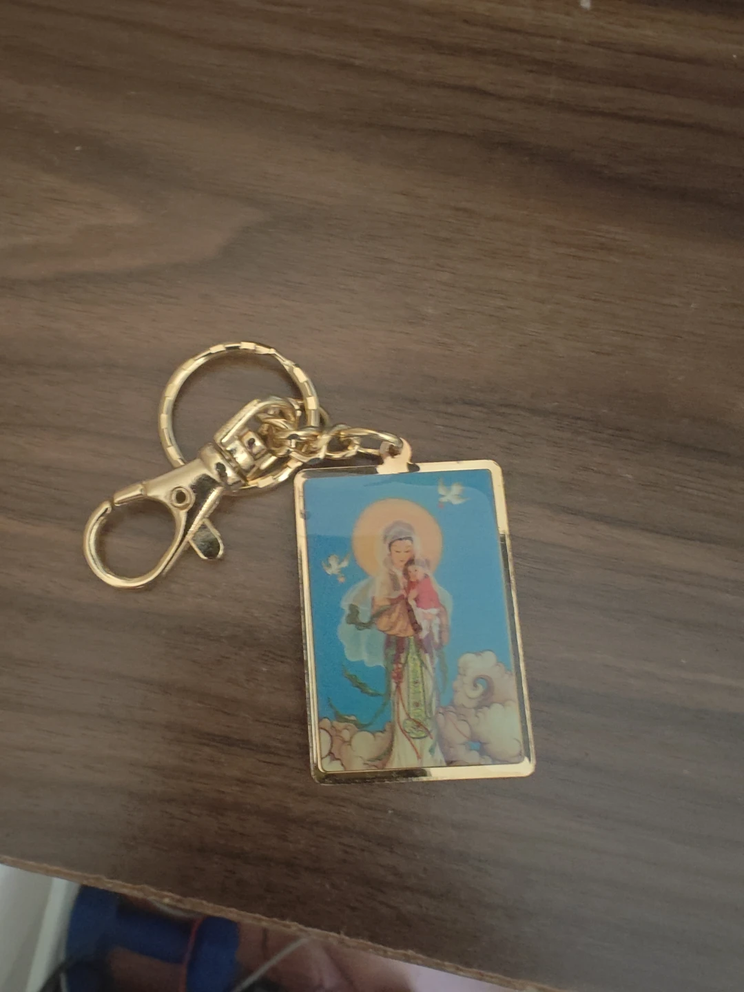 Our Lady of China Keychain - photo 2
