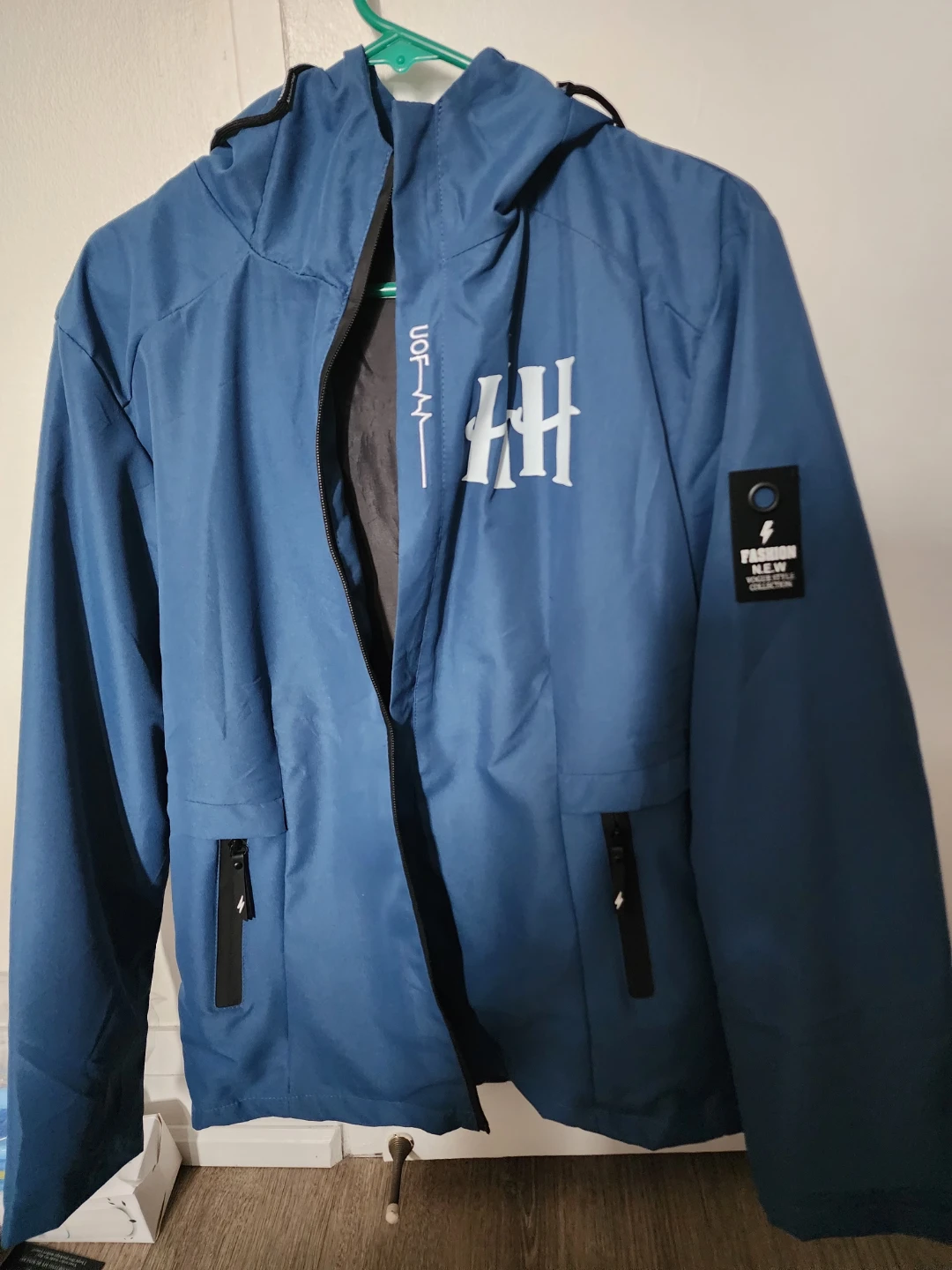 HH brand new spring blue Jacket