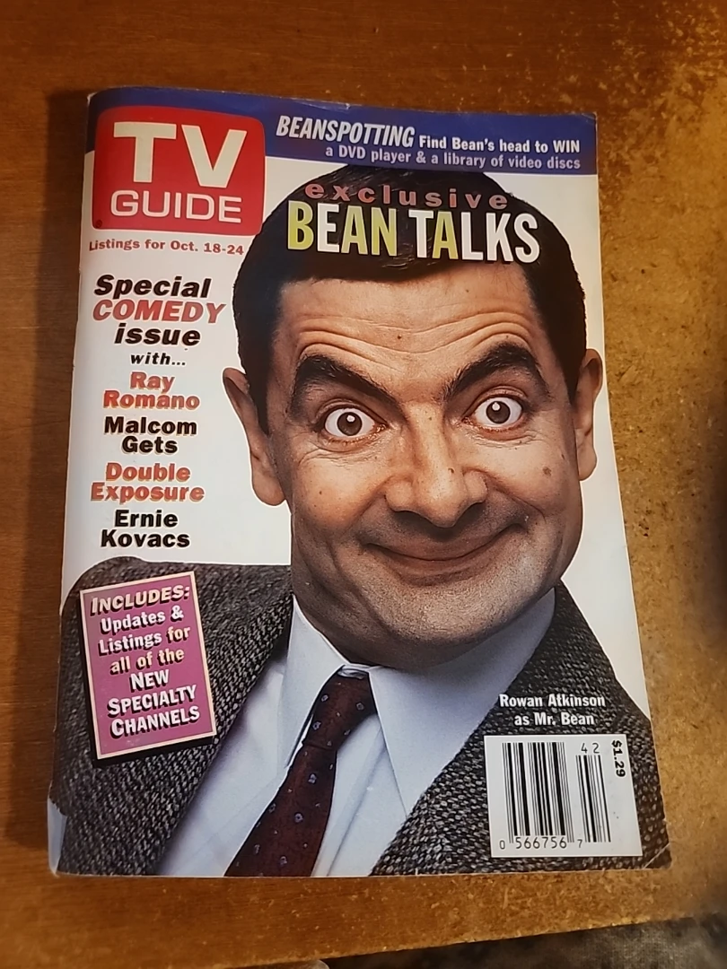 TV Guide Magazine - Bean Talks - October 1997