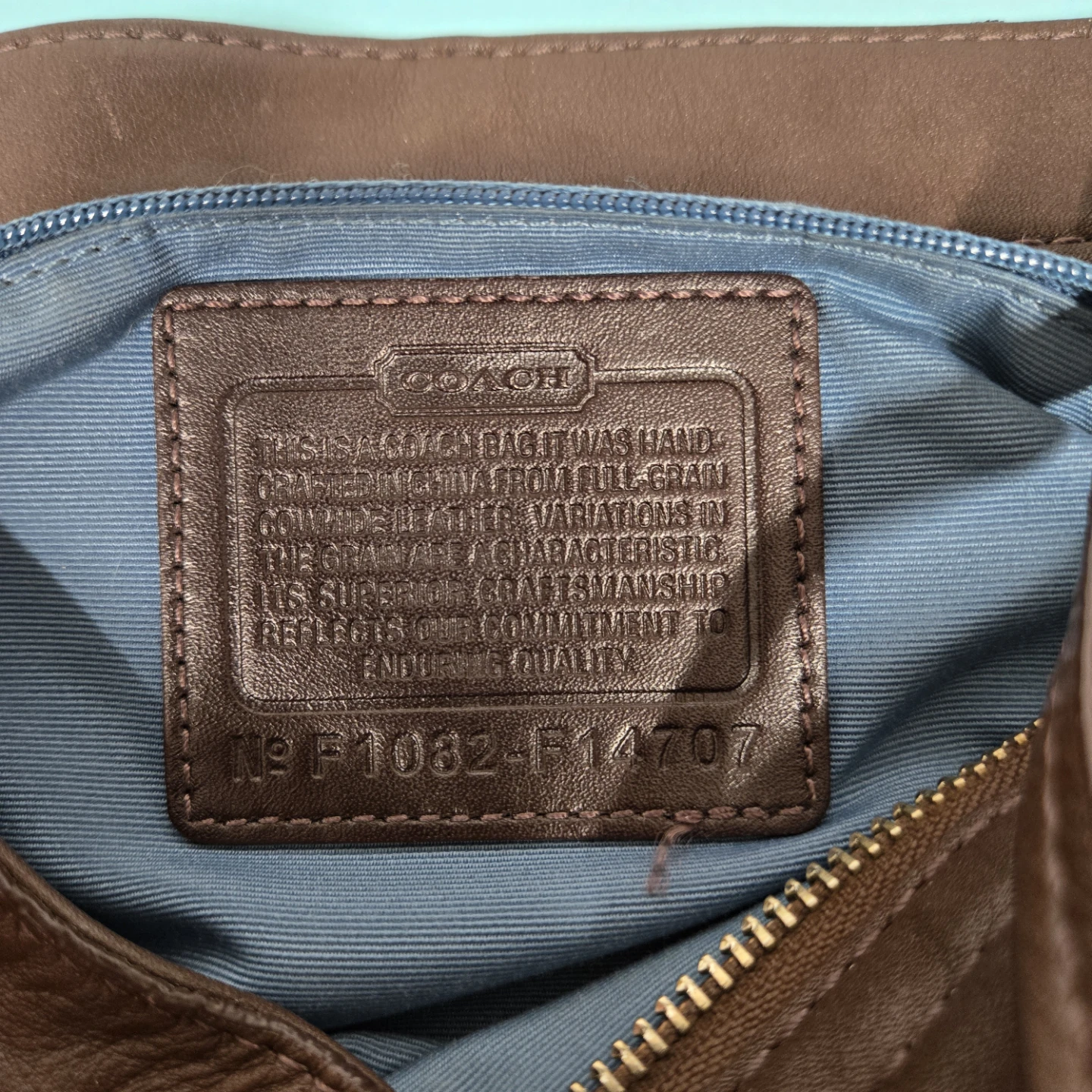Coach Brown Leather Shoulder Bag - photo 2