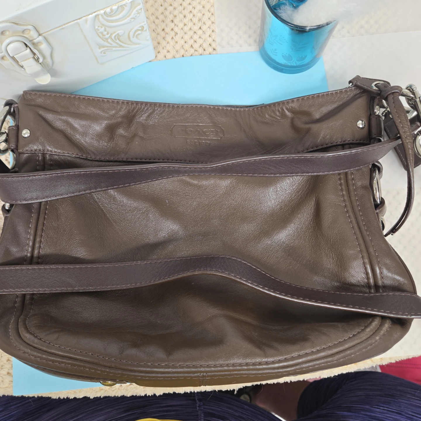 Coach Brown Leather Shoulder Bag - photo 3